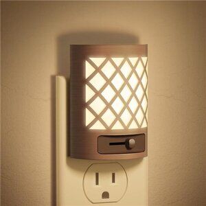 Night Lights Plug Into Wall [2 Pack], Plug in Night-Light, Dusk to Dawn Sensor